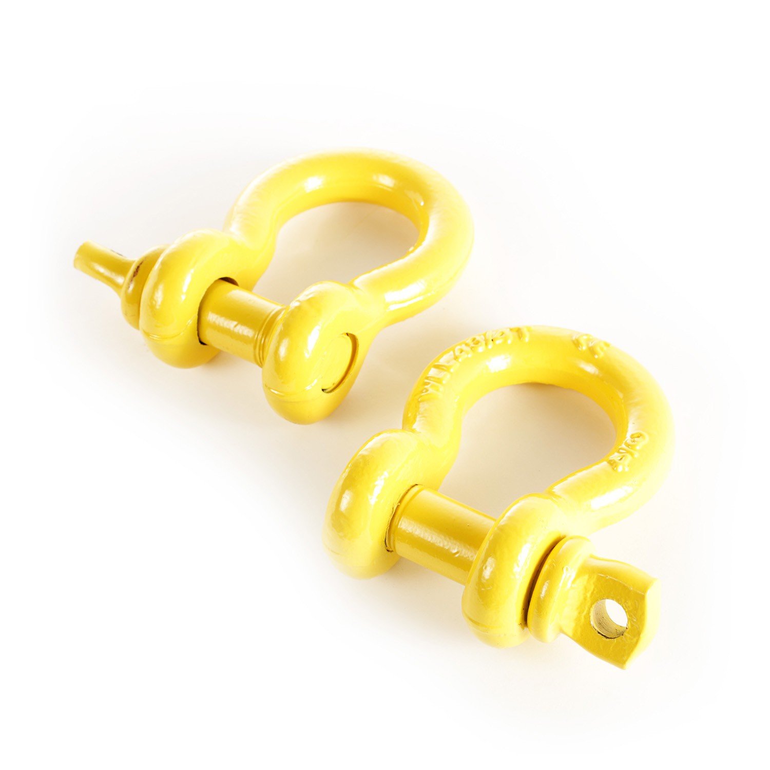 Rugged Ridge 11235.15 3/4" DRing Shackle in Yellow Quadratec